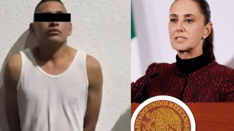 Conceden prórroga a Uriel “N” por agresión a Claudia Sheinbaum