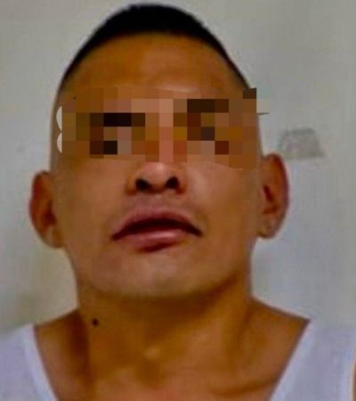 Él es Uriel “N”, sujeto detenido por tocar indebidamente a Sheinbaum