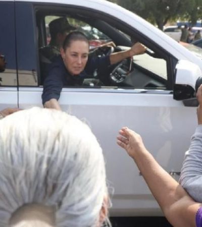 Sheinbaum anuncia apoyo económico a familiares de víctimas del trenazo