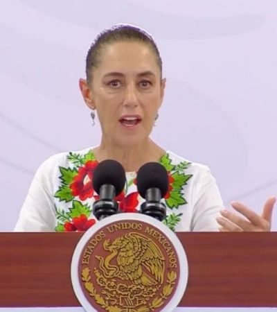 Sheinbaum pide a Marina del Pilar de explicaciones tras nuevos audios donde acordó reunirse en Panamá con supuestos agentes de EU