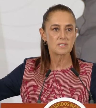 Sheinbaum confirma que autorizó la estancia de la selección de Irán