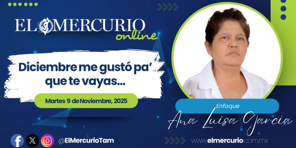 Diciembre me gustó pa’ que te vayas…